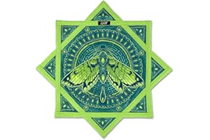 First Earth Flow Star - Dapo Star - Flow Toy Luna Moth (UV), 25.5" - Regular