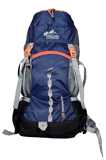 Himalayan Adventures 60 Ltrs Dark Blue Backpack/Rucksack/Travelling Bag