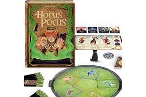 Ravensburger Disney Hocus Pocus Game - Engaging Puzzle for ages 8 and up | Brain-Boosting Activity | Fun for Fans of Hocus Pocus | Great Gift for Kids and Teens