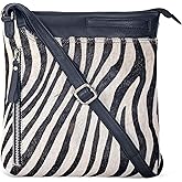 Leather Crossbody Bags for Women - Ladies Sling Handbags - Medium Cross body Purses Handbags - Purses For Women