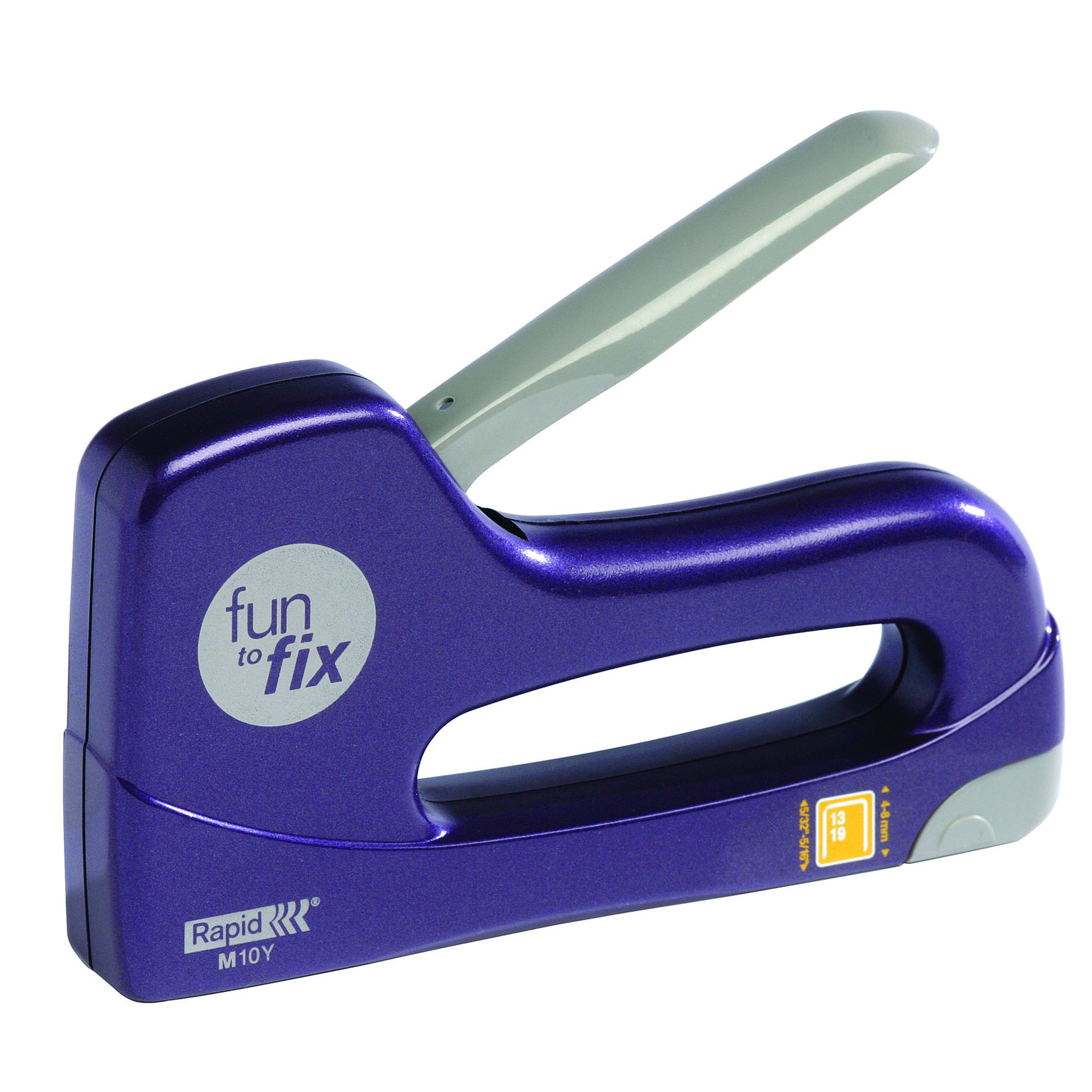 Rapid Staple Gun, Includes Staples for Hobby Applications, Fun To Fix, M10Y, 23317600