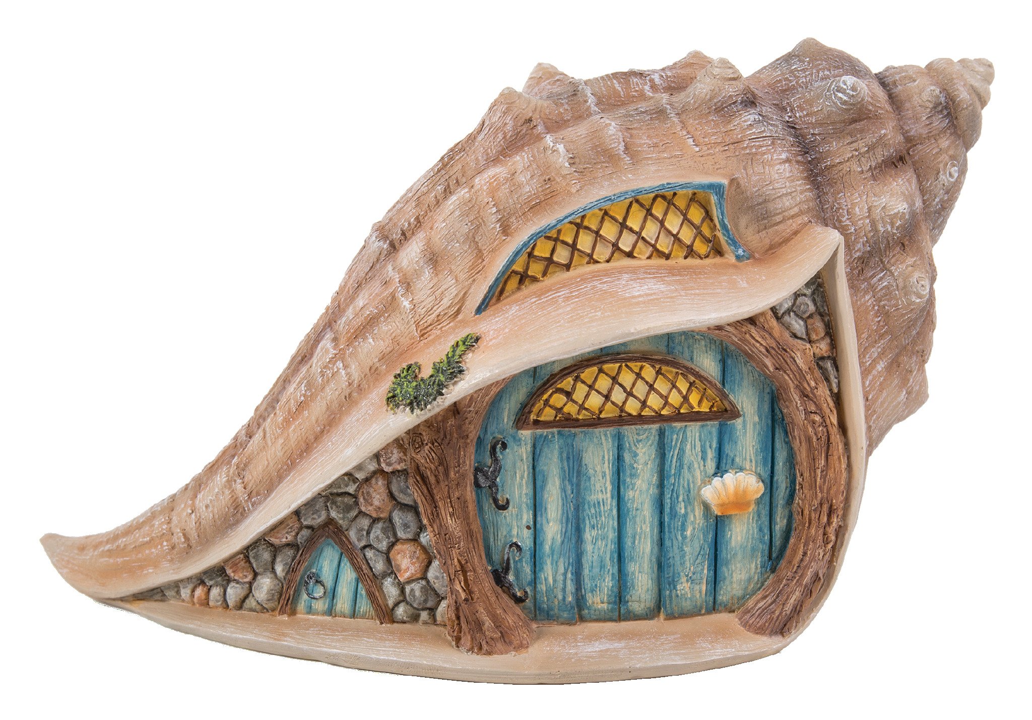 Vivid Arts Miniature World Conch Shell House Fairy Garden Decoration (MW01-030)
