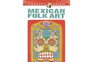 Creative Haven Mexican Folk Art Coloring Book