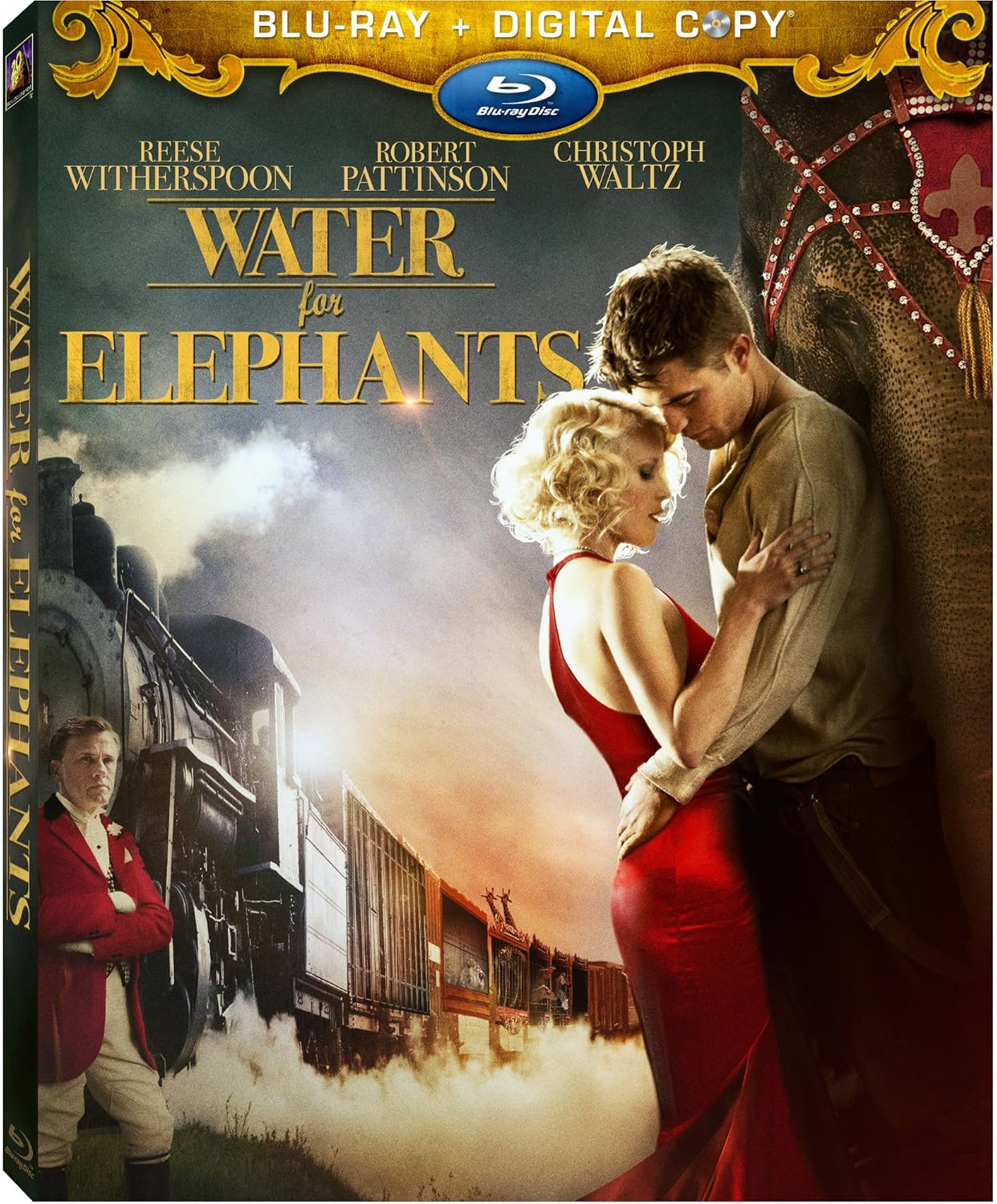 Amazon Com Water For Elephants Digital Copy Blu Ray Robert Pattinson Reese Witherspoon Francis Lawrence Movies Tv