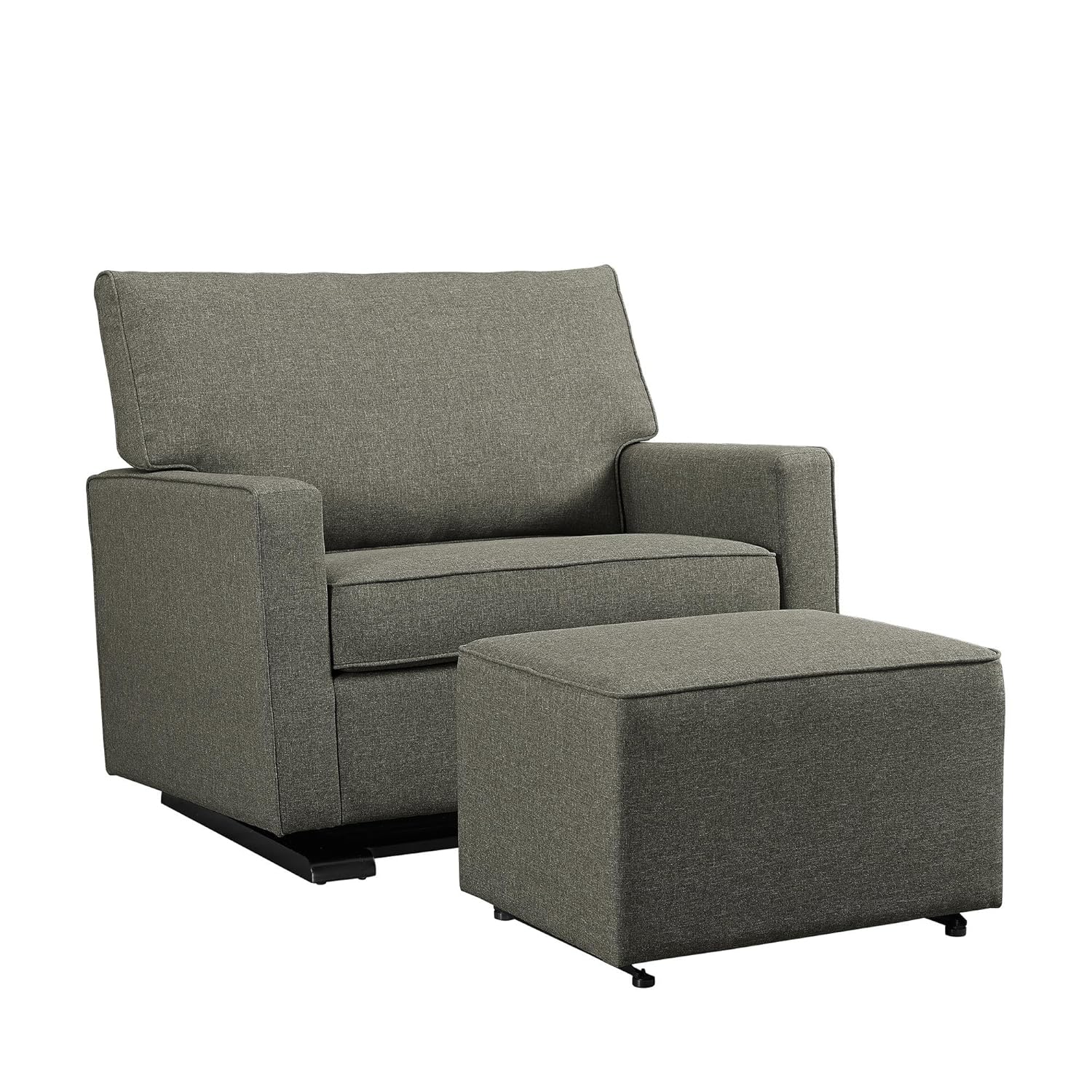 chair and a half glider with ottoman