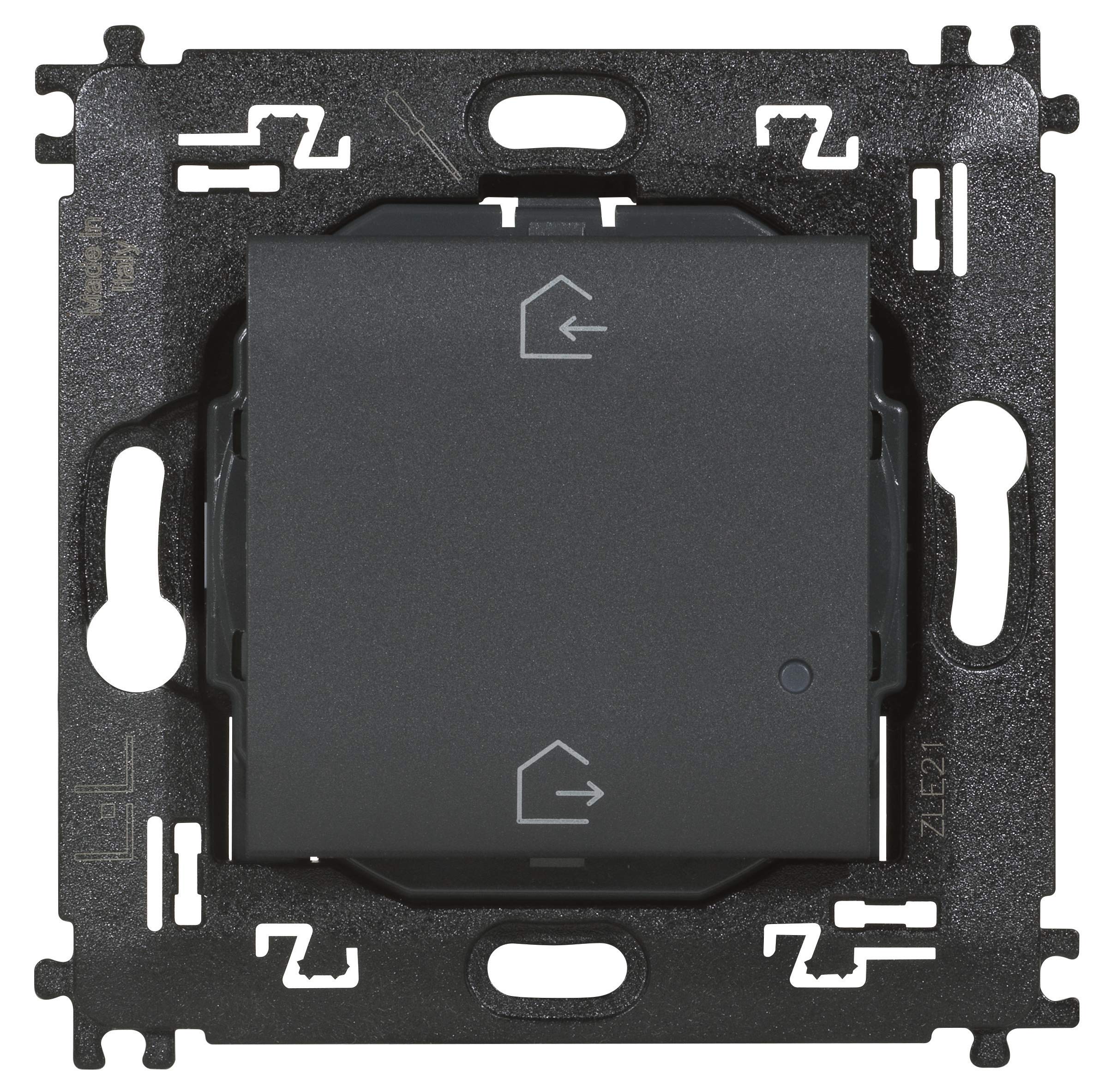 Bticino L4570CW Livinglight Enter Wireless Exit, Anthracite