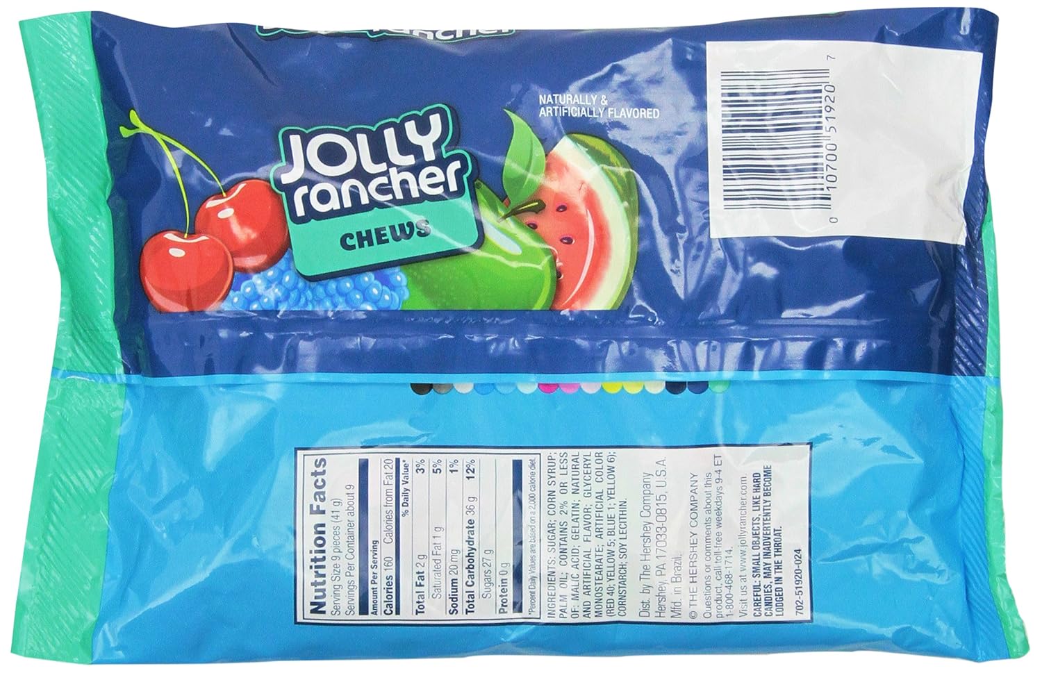 Jolly Rancher Tropical Fruit Chews Nutrition Facts Blog Dandk