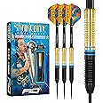 RED DRAGON Peter Wright Snakebite World Champion 2022 Darts Set - 21 Gram Brass Edition Including Flights and Stems