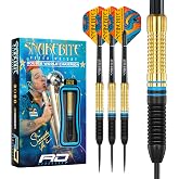 RED DRAGON Peter Wright Snakebite World Champion 2022 Darts Set - 21 Gram Brass Edition Including Flights and Stems