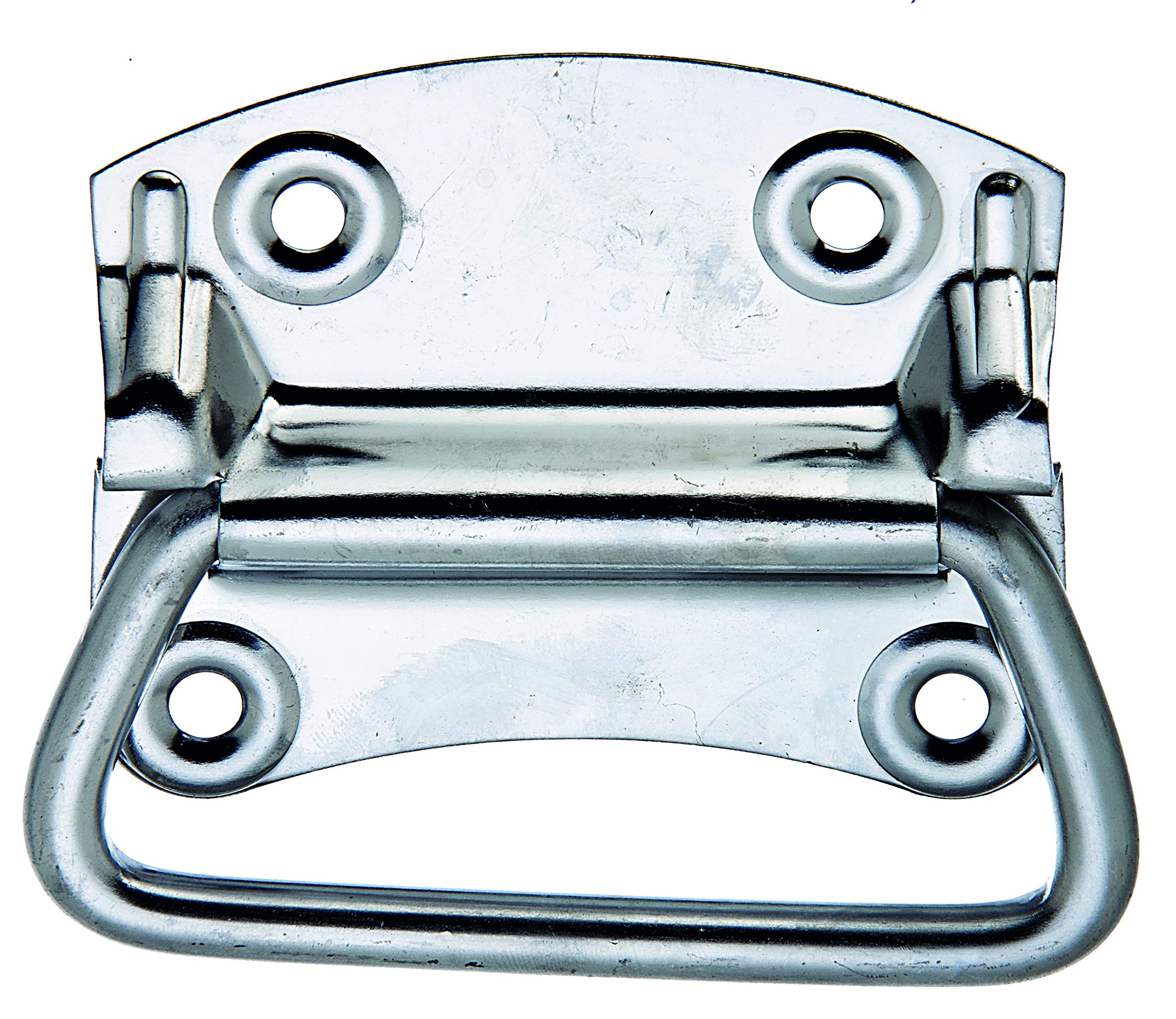 Gah-Alberts 361402 Box Handle Plate Stainless Steel Rustproof 100 x 80 x 15 mm 1.2 mm