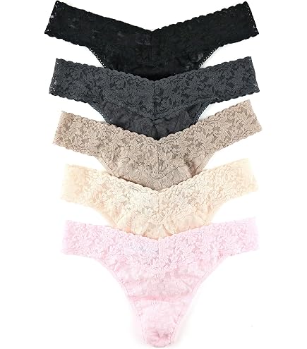 hanky panky Signature Lace Original Rise Thong (PR4811P),Absolute