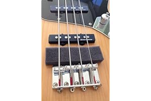 Spree Lot of 3 bass guitar mutes, fits 4 and 5 string compatible replacement for Fender Squier