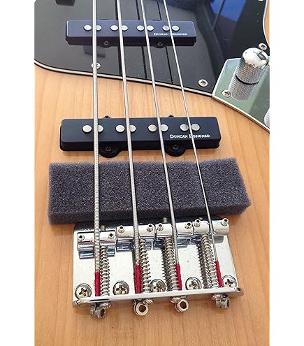 thumbnail image 2 of KAISH 4-Pack Pickup Height Adjustment Foam Pads For Fender P Bass Jaguar Pickups 2 of 3