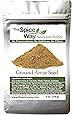 The Spice Way Premium Anise Seeds - Ground seeds ( 8 oz ) also called Aniseed. Used for baking bread, cooking and even tea.