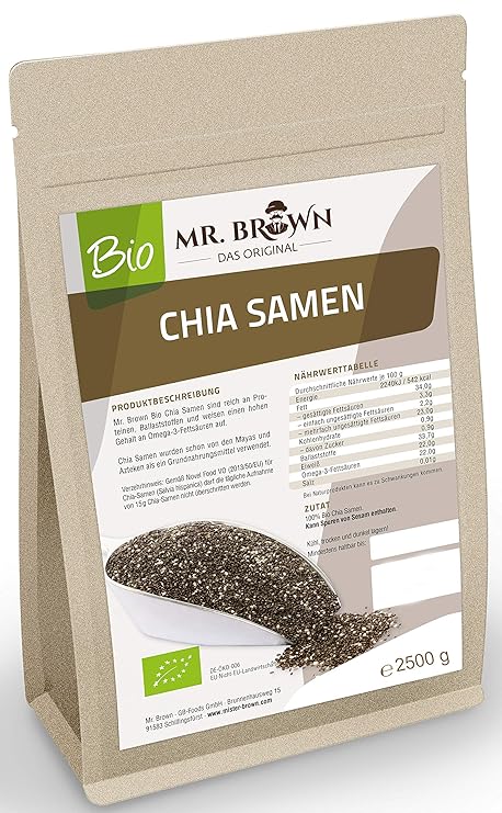 Mister Brown bio Gia Semillas 2,5 kg | de cultivo ecológico ...