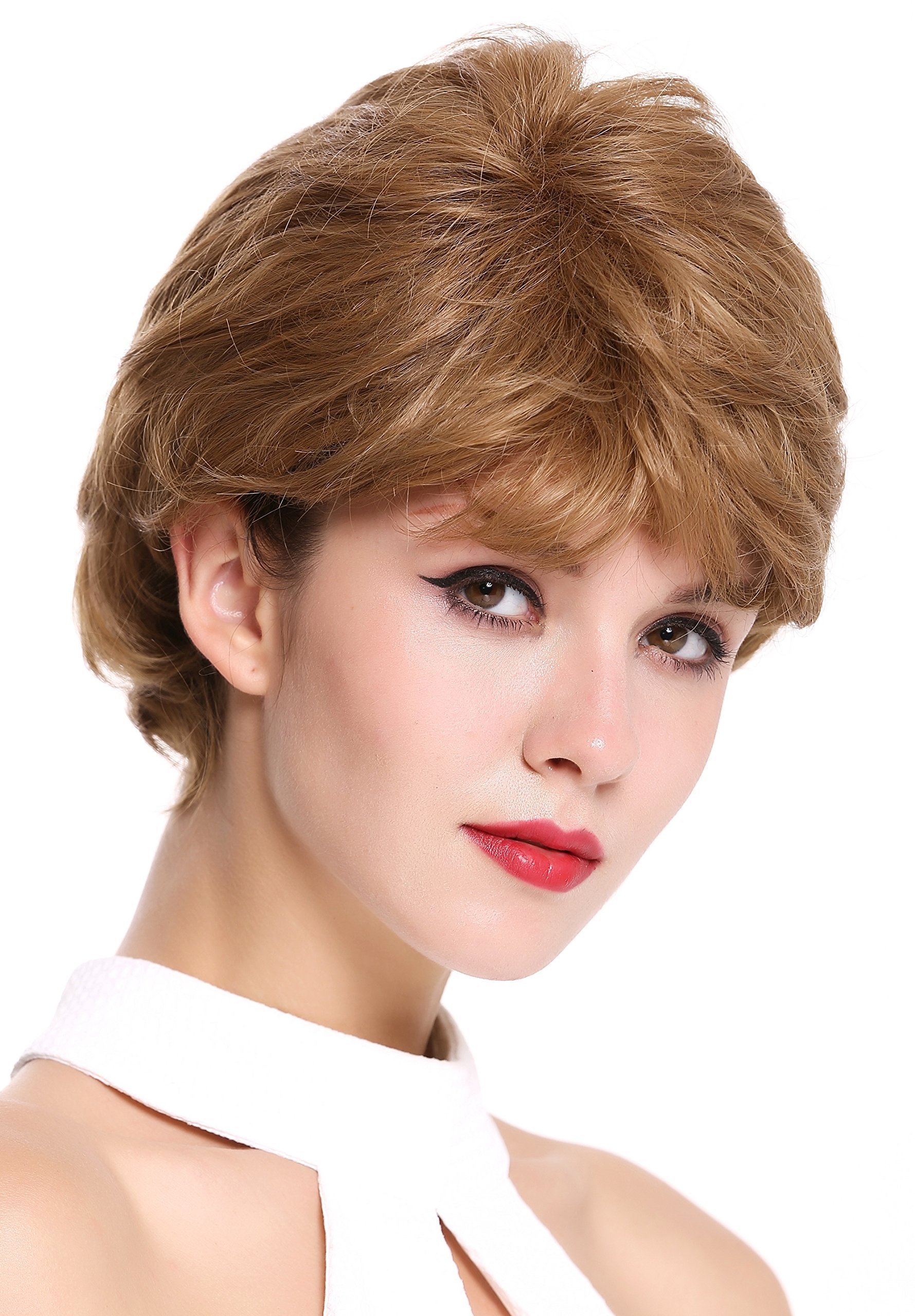 WIG ME UP - JH-710-1024B Lady Quality Wig short wavy dense parting dark blond and light blond mix