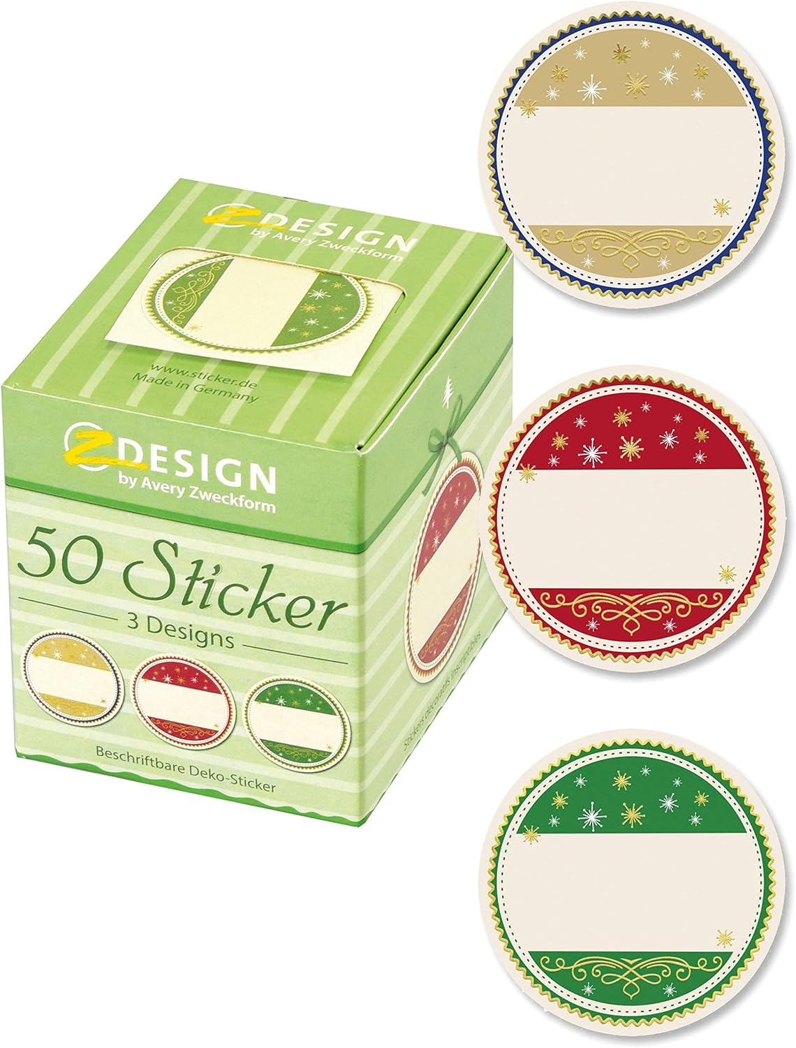 AVERY Zweckform Decoratieve stickers 62 stickers, lijst met titels