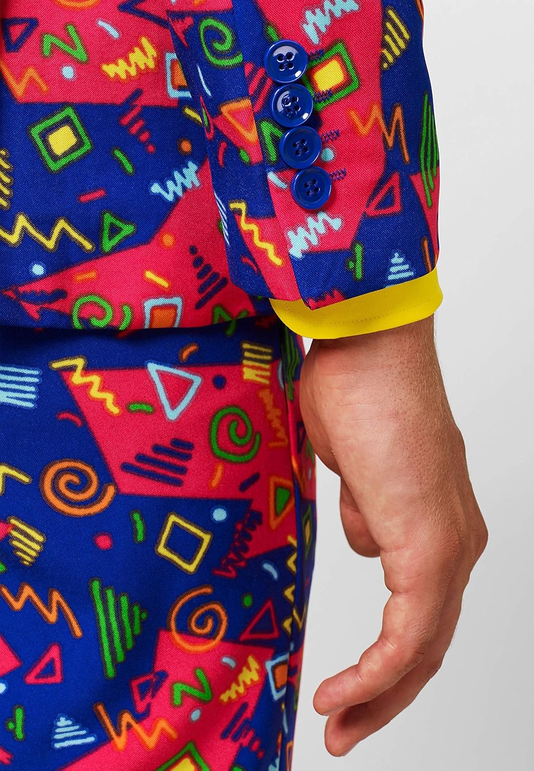 OppoSuits Men’s Crazy Prom Suits Fresh Prince Comes with Jacket