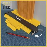 XEEMYX 2 Pack Contour Gauge with Lock 5" & 10" Plastic Profile Tool for view 8