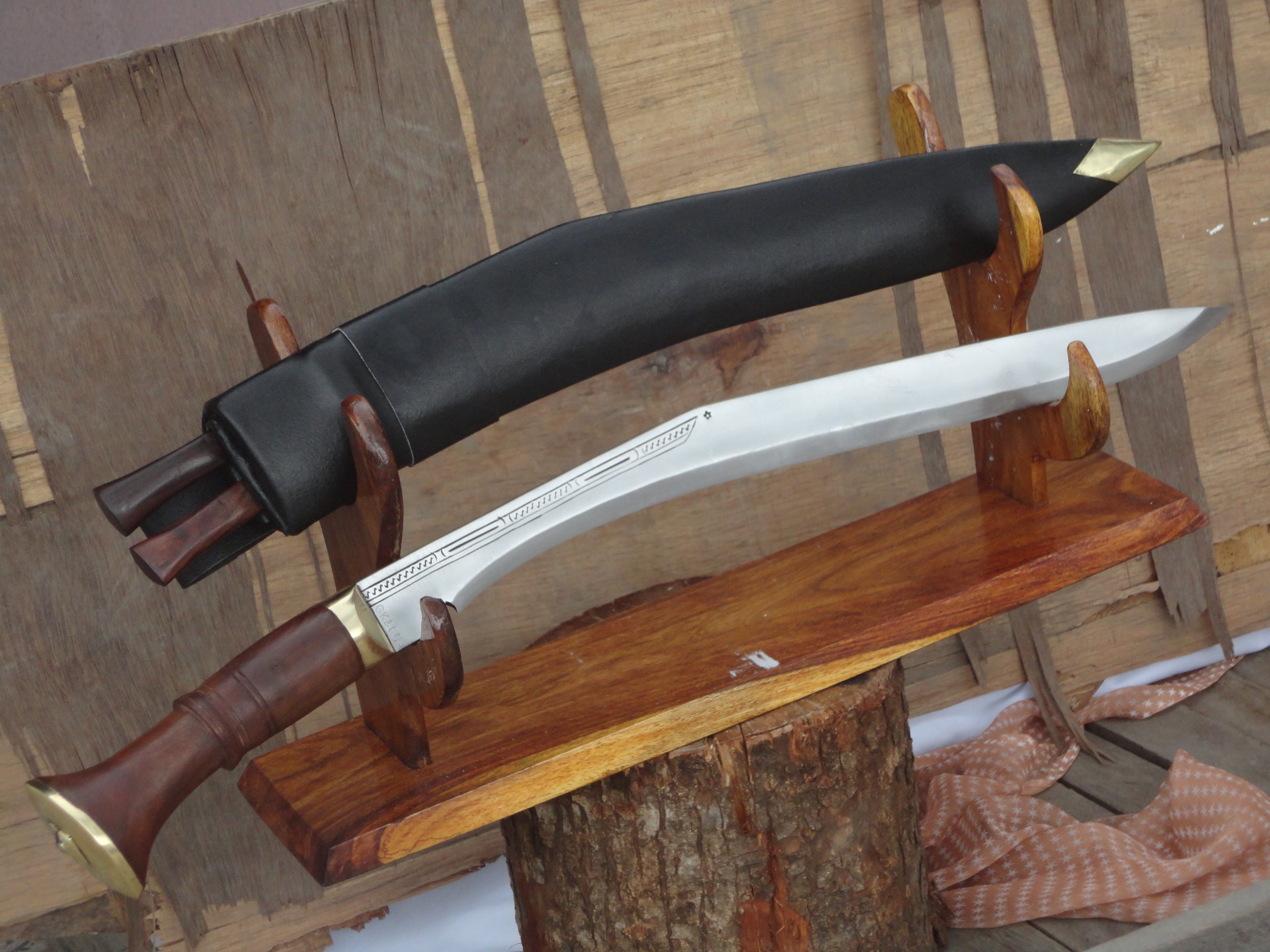 Genuine Gurkha Kukri Knife 20" Blade Full Tang GK&CO. Special Long