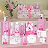 BRUBAKER Cosmetics Classic Rose 17 Pc Bath Gift Set Vintage Box Rose Scent view 5