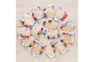 GEECOZYLIFE Farm Party Favors - 24 PCS Farm Animals with Art Supplies - Farm Barnyard Wooden Painting Kit - Thank You for Coming Gift - Kids Birthday Boys Girls Gifts Bulk