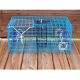 OceanBuilt Florida Blue Crab Trap &amp; Crab Pot, Crab Net Alternative, Medium | FWC-compliant reusable crab net alternative with 2 x 6 in. TED/BRDs, 3 escape rings, 1.5 in. mesh and degradable release.