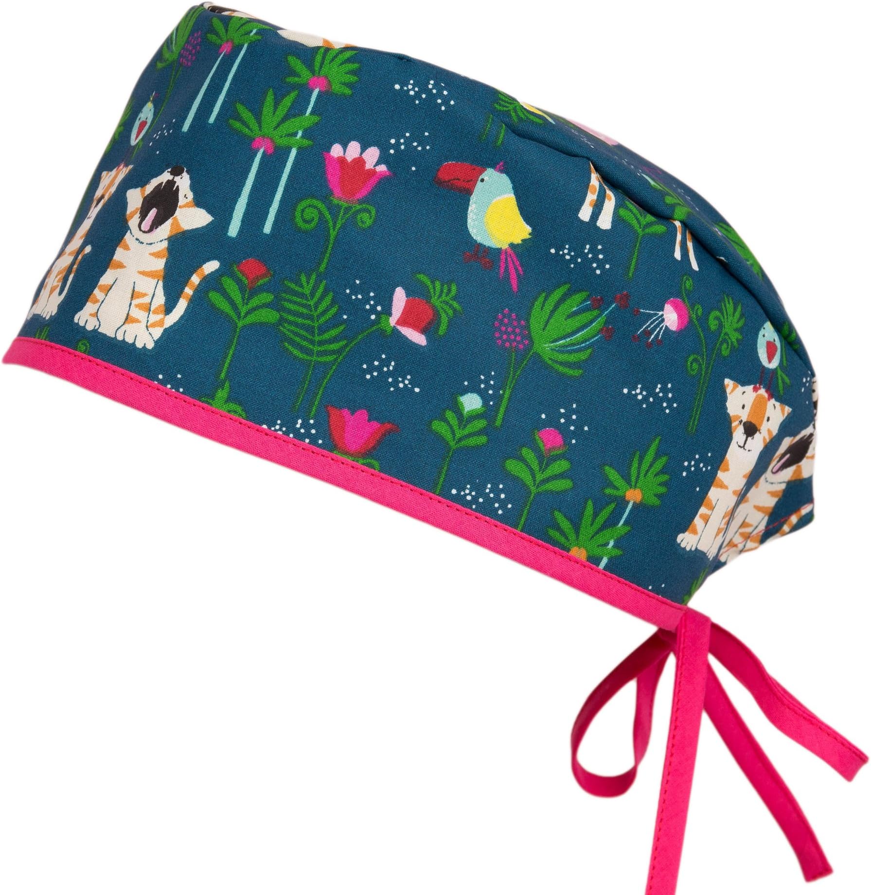 Surgical Scrub CAPS Men’S - Selva Zafiro