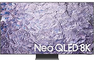 SAMSUNG 85-Inch Class Neo QLED 8K QN800C Series Mini LED Quantum HDR Smart TV with Ultra Slim Design, Dolby Atmos, Object Tracking Sound+, Q-Symphony 3.0, Alexa Built-in (QN85QN800C, 2023 Model)