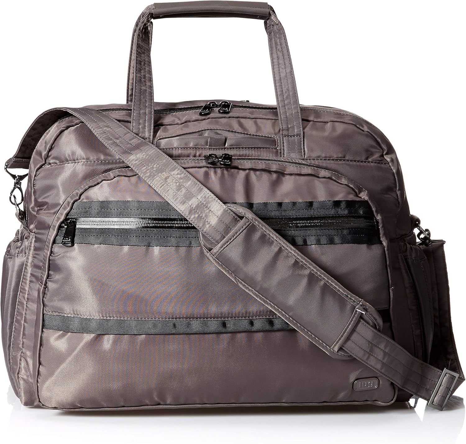 Lug Women's Steamboat, Contemporary Gunmetal Duffel Bag, One Size