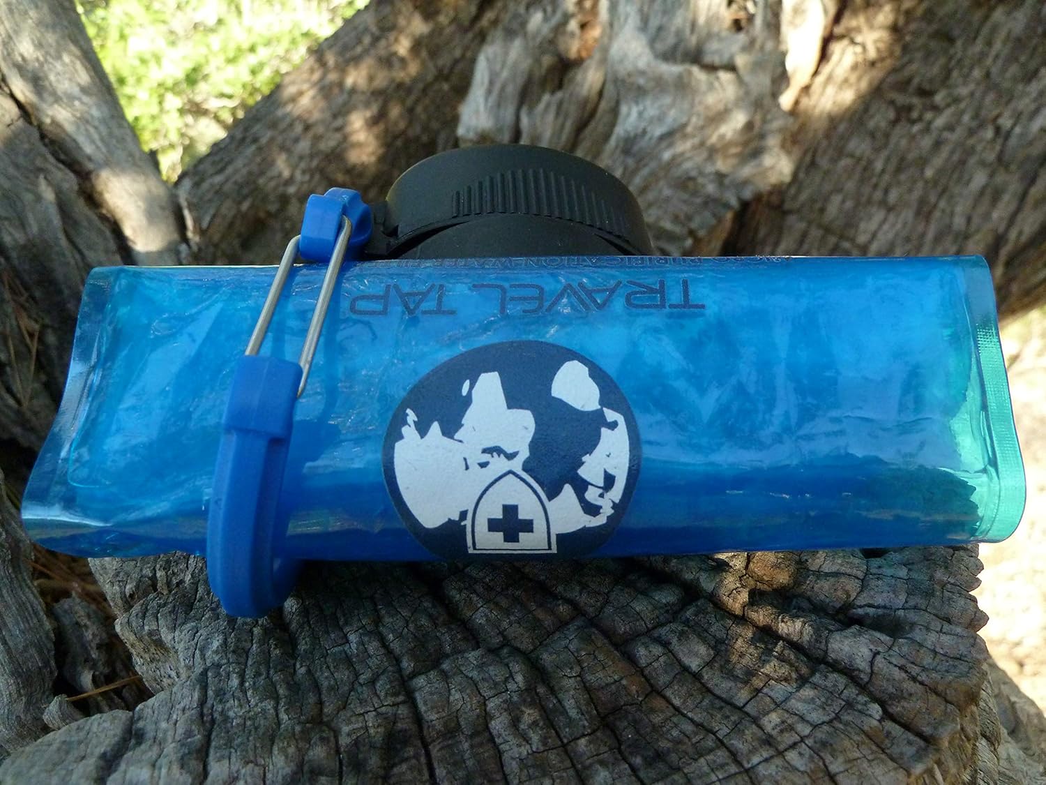 NEW 2020 drinkSAFE Travel Tap Folding micro purification filter bottle with insulated protective