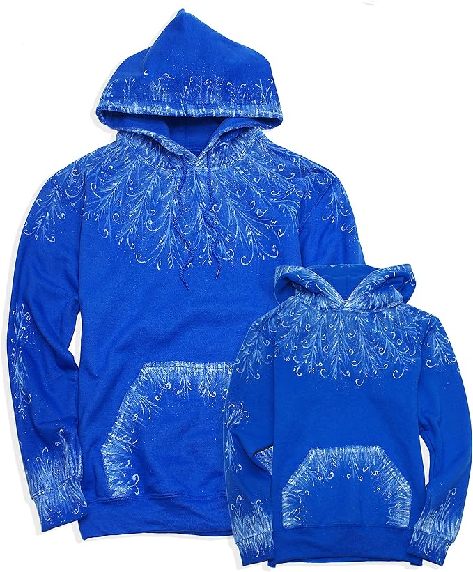 Jack Frost Cosplay Costume Unisex Outfit Hoodie for Kids