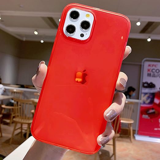Amazon Com Anynve Carcasa Para Iphone 12 Pro Max Poliuretano Termoplastico Color Rojo Amazon Com Anynve Carcasa Para Iphone 12 Pro Max Poliuretano Termoplastico Color Rojo