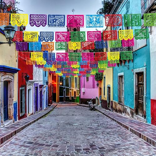 3er-Pack Partybanner Für Cinco De Mayo – Bunte Mexiko-Fahnenkette, 15 M Lang, Für Fiesta, Deko Innen & Außen