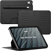 ZUGU CASE for iPad A16 11th Generation 11 Inch (2025), 10th Gen 10.9 Inch (2022) Magnetic Stand & Sleep/Wake Cover, Model #s A3354, A3355, A3356, A2696, A2757, A2777, Stealth Black