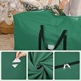SONGMICS Christmas Tree Storage Bag up to 7.5 ft 600D Oxford Forest Green view 7