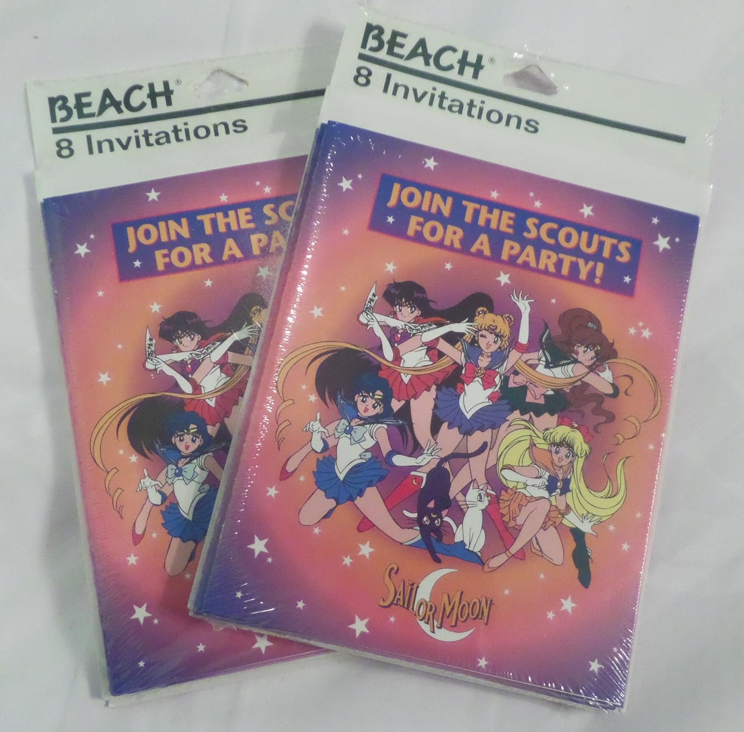 Amazon.com: Sailor Moon Party Invitations - Birthday: Kitchen &amp; Dining