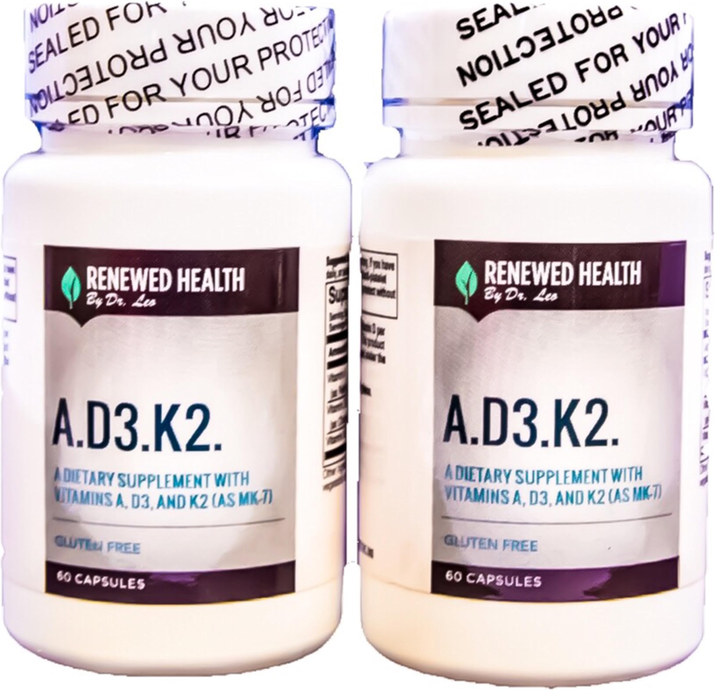 Vitamin D3 Cholecalciferol 5000 IU Vegetable Capsules Vitamin A.D3.K2 5000iu M-K7 Bone Cardiovascular Support 60 Vege Caps Gluten Free 2 Pack