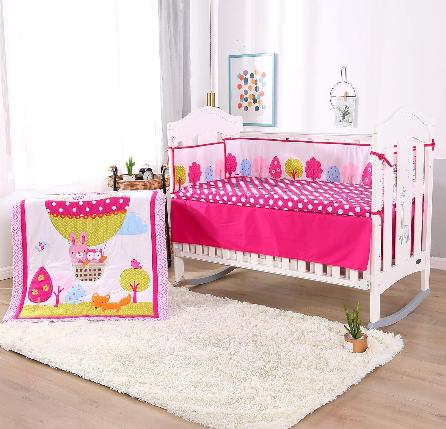 elephant theme crib bedding