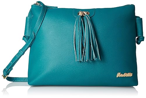 Verobelle Womens Sling Bag (Turquoise)