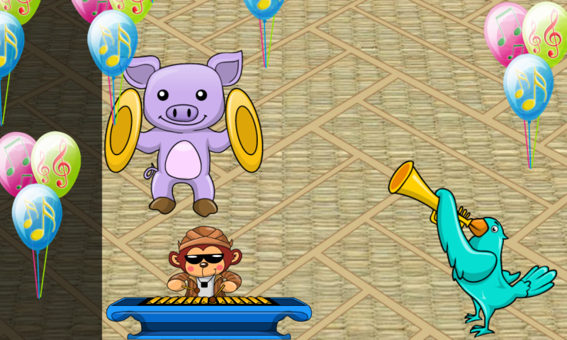 Music Puzzle for Toddlers and Kids : puzzle games with pets and musical instruments !