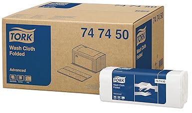 Tork 747450 Waschtuch Advanced 6-lagig / weiche Pflegetücher für die Pflege von Patienten / strapazierfähig & effizient / 20 