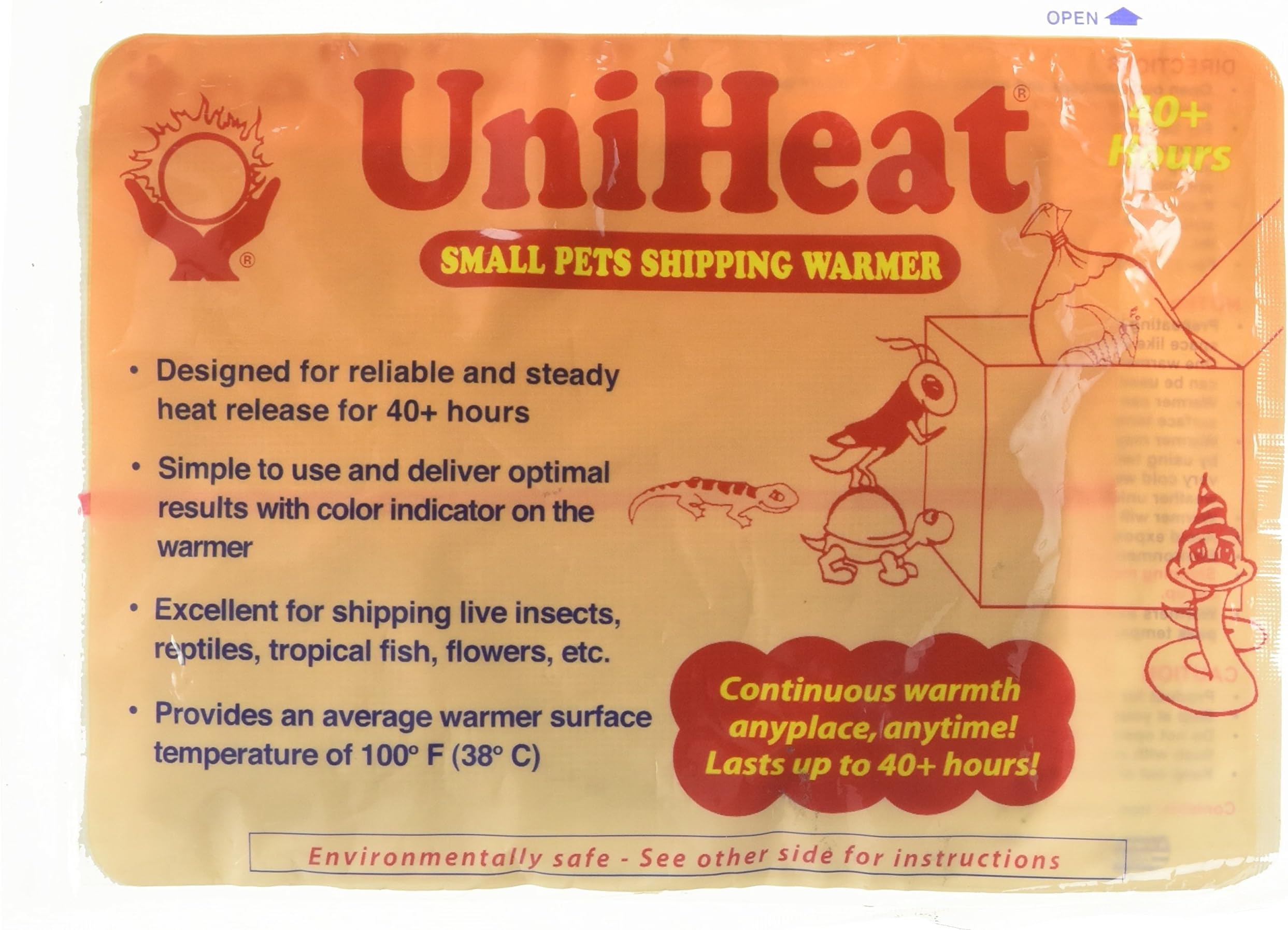 Uniheat40 hour shipping warmer for fish, pets, plants and reptiles (1)