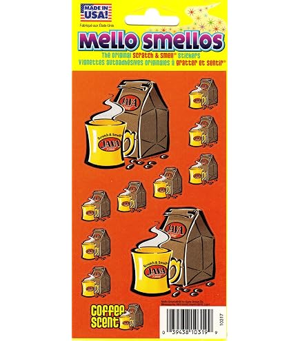 Mello Smello Scratch & Sniff Sticker – Geburtstagskuchen Mit Schokoladenduft, 1 Bogen (ca. 3,25 X 5,75 Zoll)