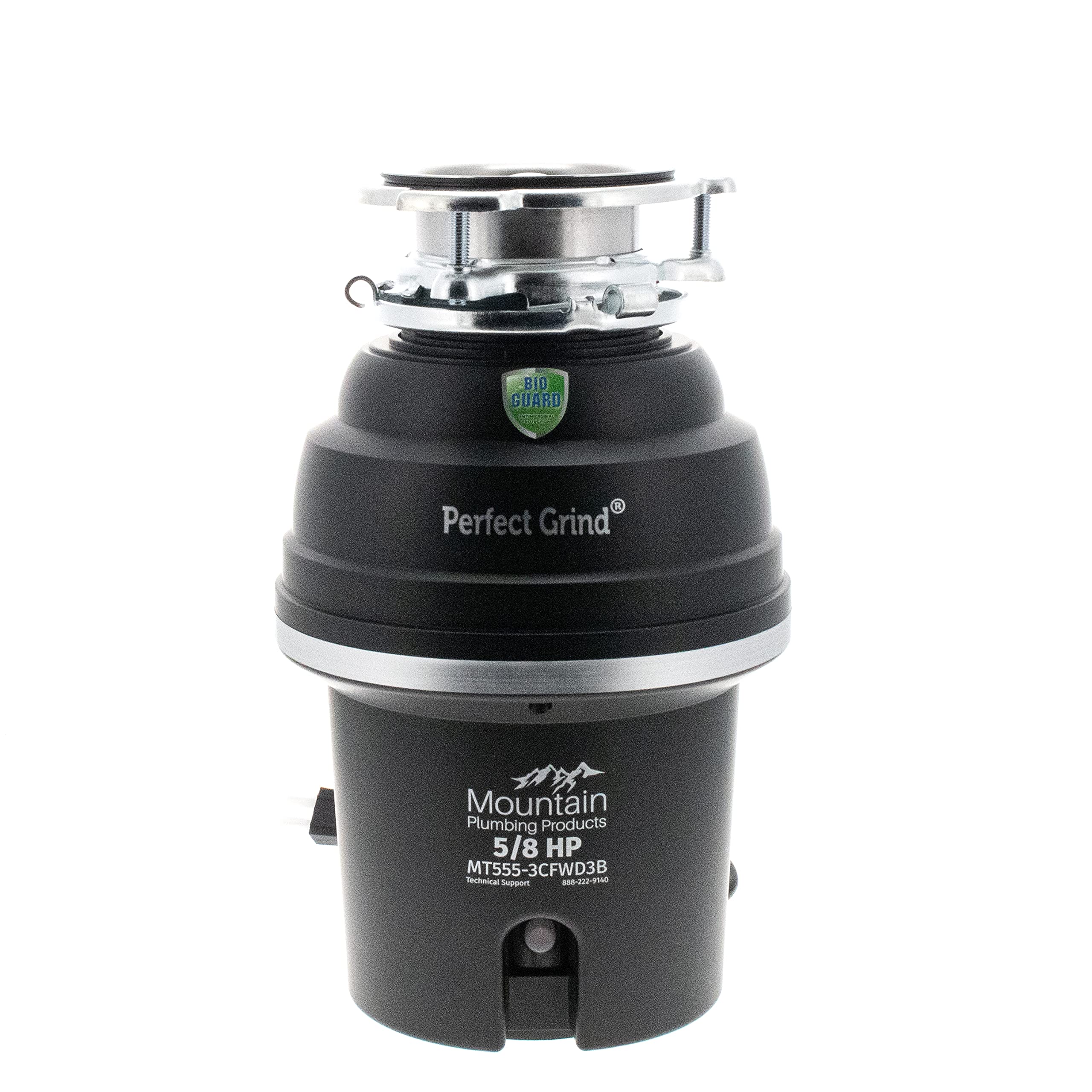 Mountain Plumbing MT555-3CFWD3B Perfect Grind Waste Garbage Disposal, Black