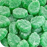 Spearmint Leaves Candy, Mint Jelly Candy - 1 Lb Pack | Old Fashioned Candy, Chewy Candy
