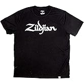 Zildjian, Logo t-Shirt, Apparel, Drummer Gift, Black, Extra Large