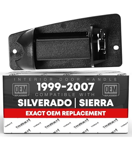 KAP Outer Metal Door Handle Pair For 99-06 Silverado/Sierra Extended Cab - Rear Left & Right 12 thumbnail image