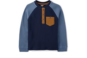 Gymboree Boys and Toddler Long Sleeve Thermal Henley Shirt