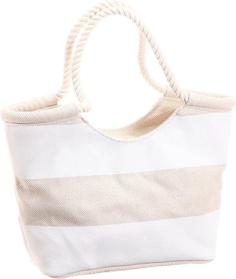 Amazon アーバンリサーチ Urban Research D Bonfanti キャンバスボーダートートバッグ 01 White Free Urban Research アーバンリサーチ シューズ バッグ